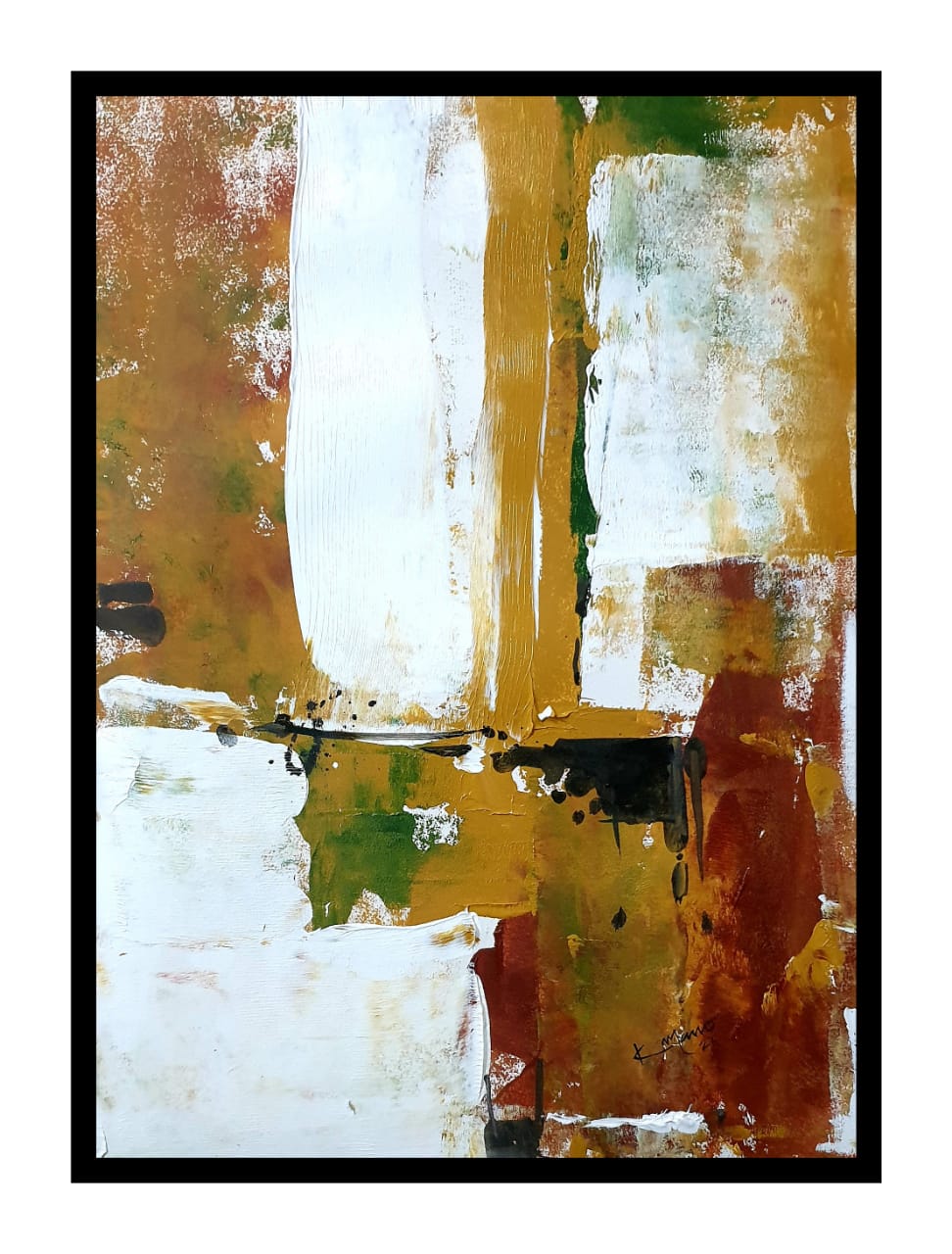 Pathway in Golden Light by K Mano